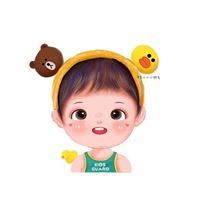 手绘头像女生可爱（手绘头像小女孩）