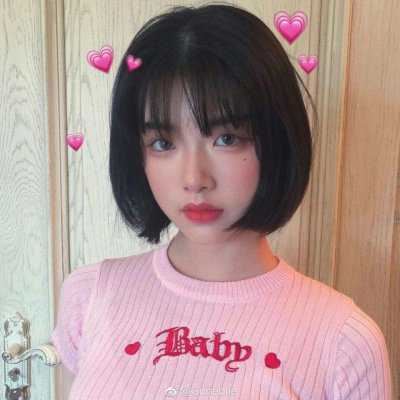 可爱单纯头像女生真人|