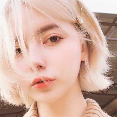 可爱单纯头像女生真人|