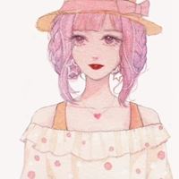 女生头像水彩手绘-手绘头像水彩仙女唯美