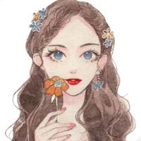 女生头像水彩手绘-手绘头像水彩仙女唯美