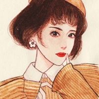 女生头像水彩手绘-手绘头像水彩仙女唯美