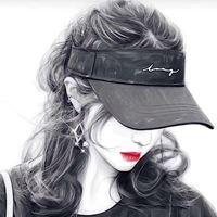 黑白可爱女生头像_黑白卡通头像女可爱