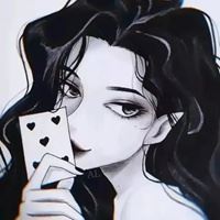 黑白手绘女生头像-手绘美女头像唯美黑白图片高清