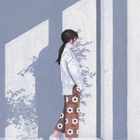 卡通文艺范图片女_文艺范女孩