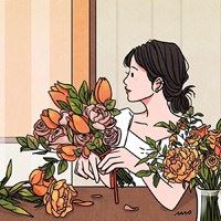 卡通文艺范图片女_文艺范女孩