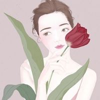 戴花环的女生图片唯美卡通|带花的图片头像唯美卡通女孩