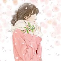 戴花环的女生图片唯美卡通|带花的图片头像唯美卡通女孩