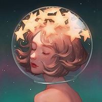 彩绘头像女生_彩绘插画女生头像图片