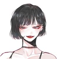 特别丧的头像女黑暗系-黑暗丧风格女头像动漫