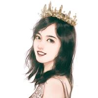 女生动漫真人手绘头像图片_手绘头像水彩仙女唯美