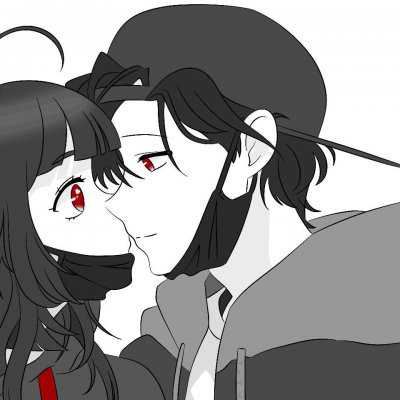 动漫情侣图片冷酷 魔鬼恋人动漫图片