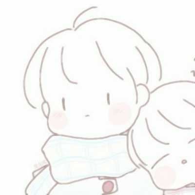 卡通简笔画情侣头像 卡通动漫头像简笔画