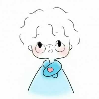 手绘情侣头像简单可爱卡通人物 手绘动漫情头可爱图片