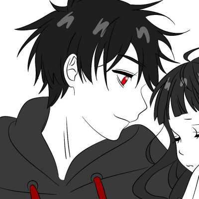 动漫情侣图片冷酷 魔鬼恋人动漫图片