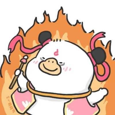 可达鸭可爱头像|可达鸭呆呆兽情侣头像