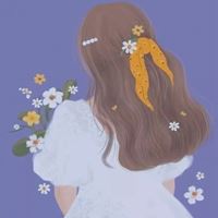 图片美女捧花背影-女生抱花束图片