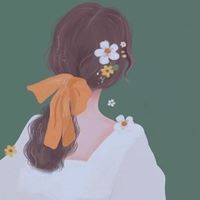 图片美女捧花背影-女生抱花束图片