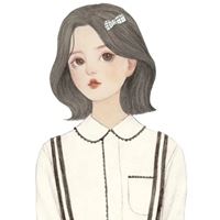 唯美绘画头像女生水彩（手绘插画头像女可爱小清新）