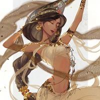 中国风迪士尼公主图片|中国风迪士尼公主壁纸