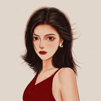 手绘精致女孩图片_手绘精致女孩头像