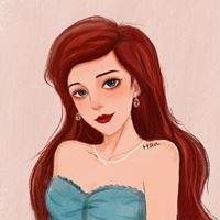 手绘精致女孩图片_手绘精致女孩头像