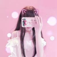 超仙女生头像不露脸我要个性_小仙女头像粉色系可爱真人不露脸