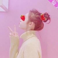 超仙女生头像不露脸我要个性_小仙女头像粉色系可爱真人不露脸