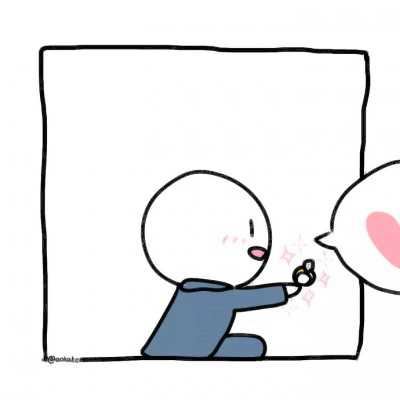 卡通小人情侣头像-情侣头像卡通可爱简单