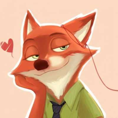 朱迪和尼克的情侣头像|尼克狐尼克和兔子朱迪情侣头像