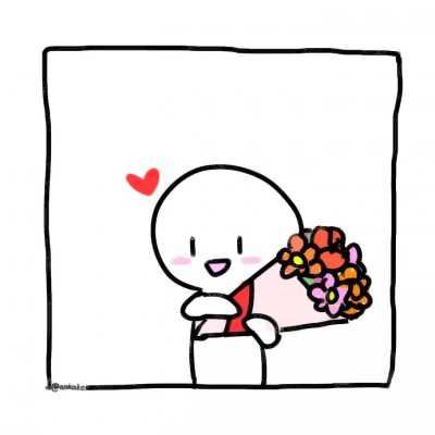 卡通小人情侣头像-情侣头像卡通可爱简单