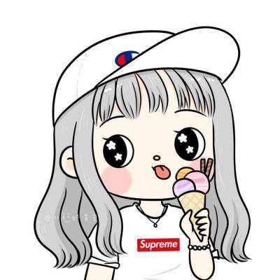 卡通可爱头像萌萌哒 萌娃卡通情侣头像一对可爱