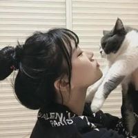 女生抱猫头像高清图片动漫唯美|怀中抱猫的女生头像找个性网