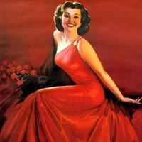 欧美风复古插画手绘图片 欧美头像复古文艺