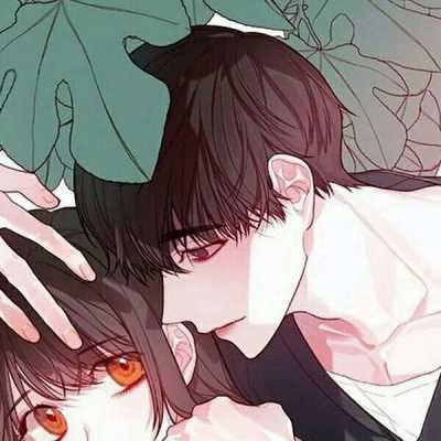 情头动漫双人两张甜蜜-超甜头像情侣一对两张动漫