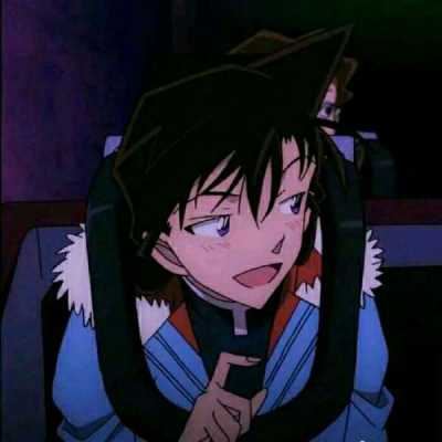 小兰新一情侣头像_新一和小兰的情侣头像一人一张双人