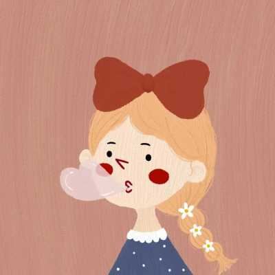 卡通情侣头像呆萌一对可爱浪漫（可爱呆萌卡通情侣头像）