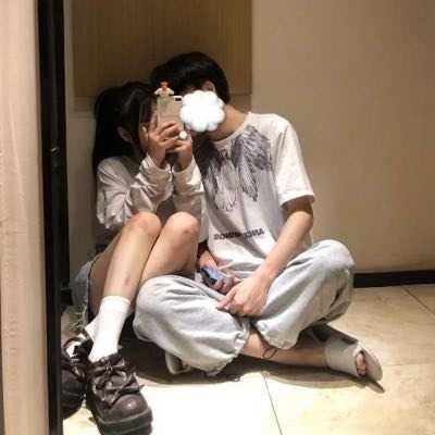 情侣头像真人超甜宠溺_情头宠溺可爱真人