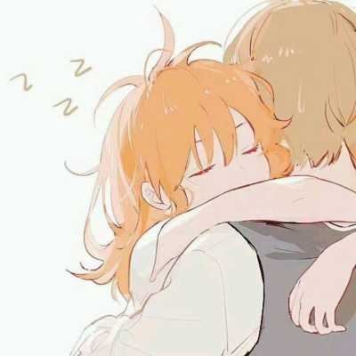 二次元超甜情侣头像 情头二次元头像