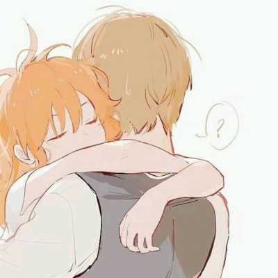 二次元超甜情侣头像 情头二次元头像