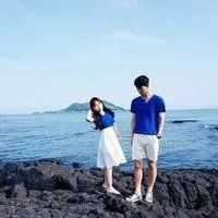 海滩情侣头像一对（海洋情侣头像）