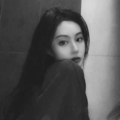 纯黑白情头一对两张图片|黑白双人情头