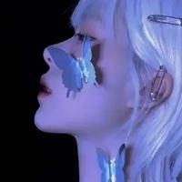 欧美蓝色头像高清|头像蓝色系甜美女生优质头像