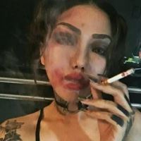 很拽抽烟欧美头像-霸气欧美抽烟头像高清