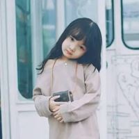 小女孩剪刘海好看图片-卡通刘海女孩头像图片