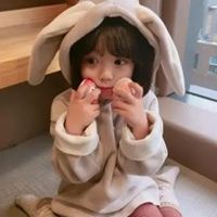 小女孩剪刘海好看图片-卡通刘海女孩头像图片