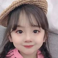 小女孩剪刘海好看图片-卡通刘海女孩头像图片