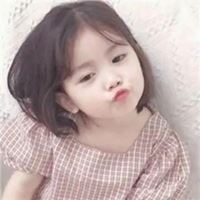 小女孩剪刘海好看图片-卡通刘海女孩头像图片