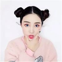 女生双丸子头图片大全（双丸子女生头像甜美唯美）
