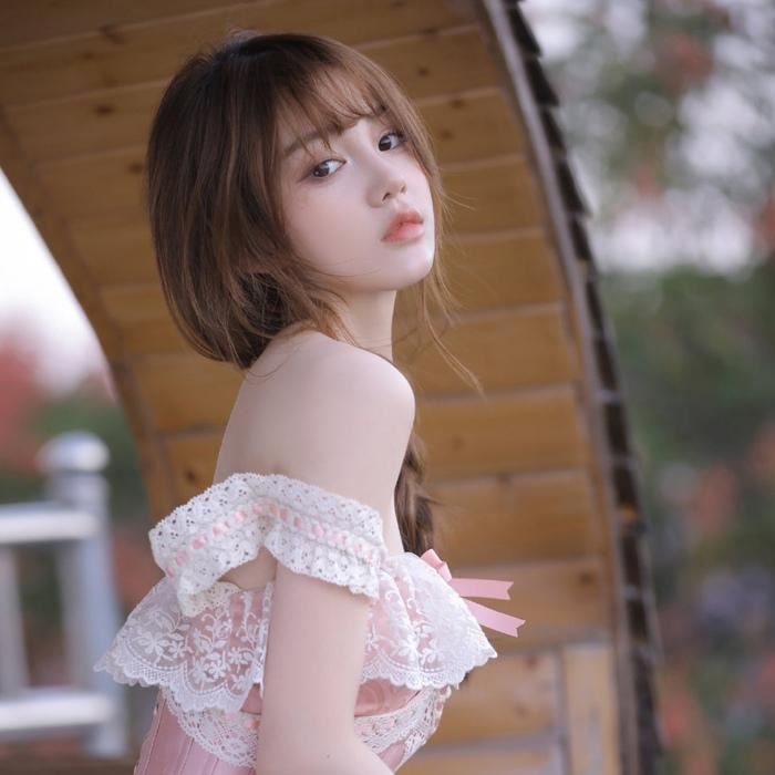 粉色可爱少女头像|女生头像小清新可爱粉色系